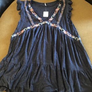 Free people tunic mini dress